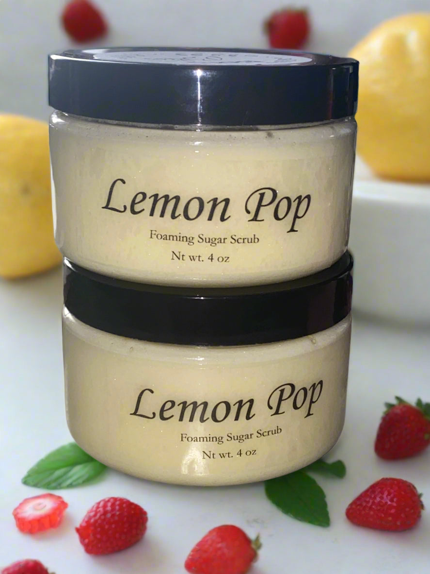 Lemon Pop Foaming Sugar Scrub